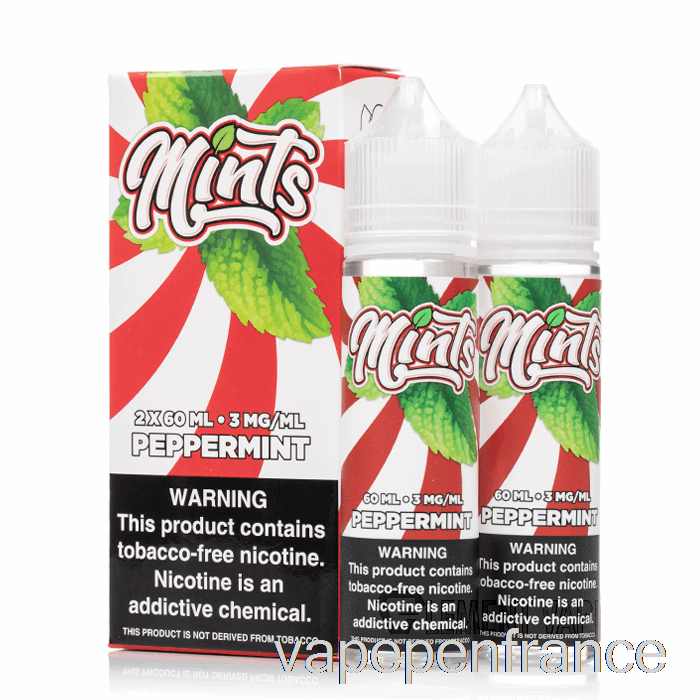 Menthe Poivrée - Menthes Vape Co - Stylo Vape 120 Ml 0 Mg